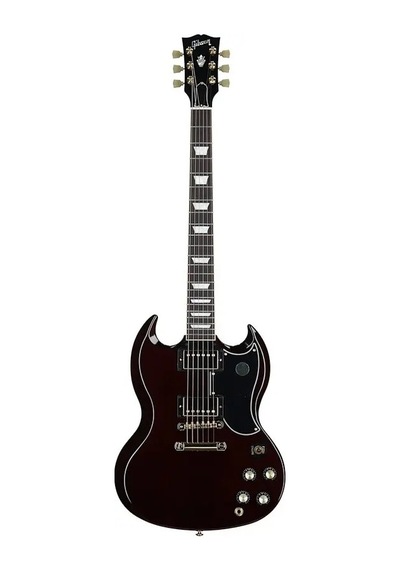 Gibson Exclusive Sg Standard 61 Elektro Gitar Aged Cherry 104080577722