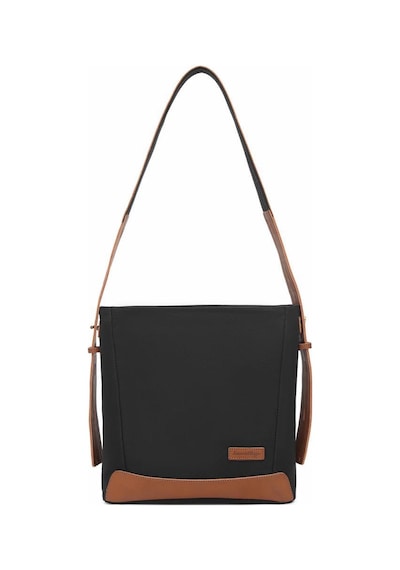 Kanvas Kumaş Kadın Omuz Çantası Smart Bags 1331 Siyah