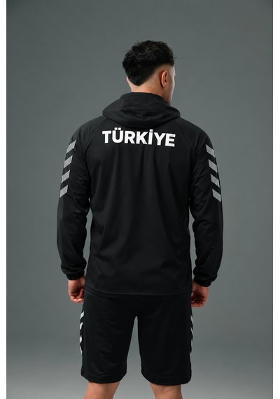 Hummel Armin Milli Takım Yağmurluk Siyah