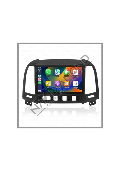 Navıdıamond Hyundai Santa Fe 2 Gb Ram 16 Gb Hafıza Androıd Multımedıa Teyp 9.0 İnç
