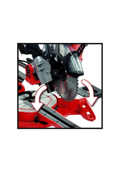 Einhell TC-SM 2534/1 Dual Pistonlu Gönye Testere (Sağ-Sol Yatarlı)  - 4300395