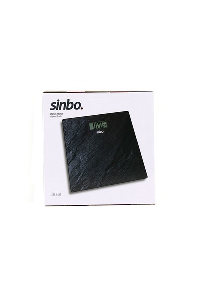 Dijital - Pilli Banyo Baskül Terazi Tartı Lcd Ekran - Sıcaklık Gösterge 180kg/50gr 28x28cm Sbs-4452 4801