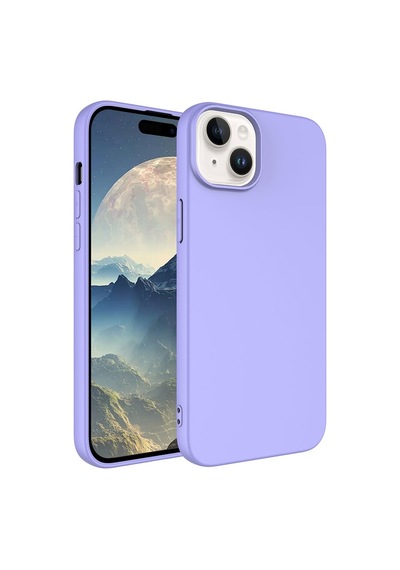 Zeyline Apple Uyumlu iPhone 15 Plus Zore Lsr Lansman Kapak-lila