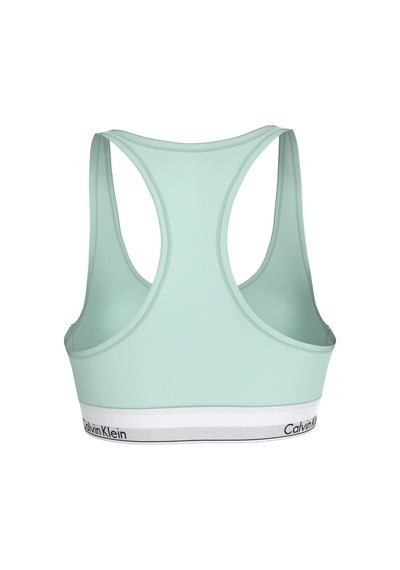 Calvin Klein Kadın Pamuklu Feel The Mint Astarsız Bralet-16025 Yeşil