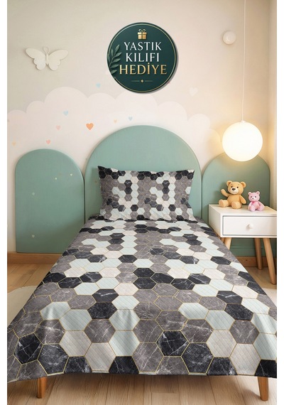 Gri Geometrik Modern Genç Odası Tek Kişilik Pike Takımı - Antrasit Mermer 160x220 Cm Yatak Örtüsü Kırık Zeytinlik Dokunuşu Gri Geometrik Modern Genç Odası Tek Kişilik Pike Takımı - Antrasit Mermer 160x220 Cm Yatak Örtüsü Kırık Zeytinlik Dokunuşu