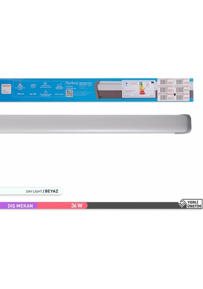 Ack 12w Beyaz 6500k Ip54 Siva Üstü Led Tavan Armatürü Ack At11-01230 Beyaz