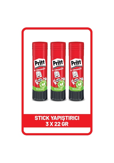 Pritt Stick Yapıştırıcı 3 x 22 G