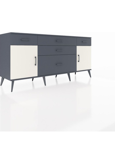 Hyperion Konsol 2 Raflı 5 Çekmeceli 2 Kapaklı 176x44x83 Antrasit-aytaşı/antrasit Aytaşı/antrasit Hyperion Konsol 2 Raflı 5 Çekmeceli 2 Kapaklı 176x44x83 Antrasit-aytaşı/antrasit Aytaşı/antrasit