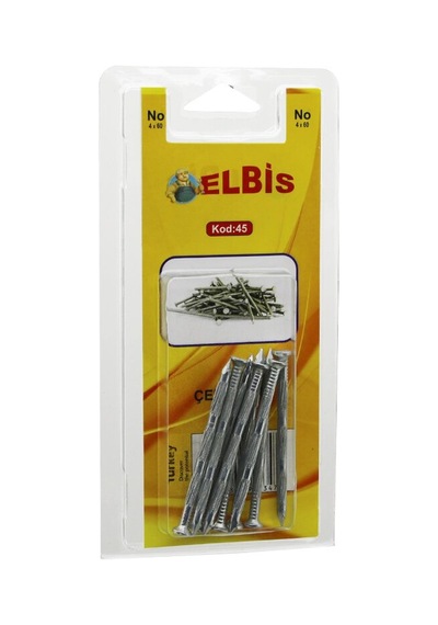 Elbis-45 4x60 Çelik Çivi 0-8