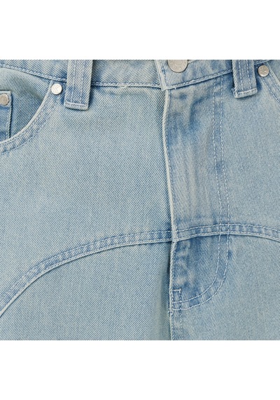 Karl Kani Og Washed Western Relaxed Baggy Erkek Mavi Pantolon Km253-010-1 Mavi