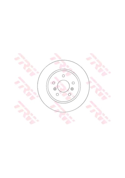 Renault Kadjar Arka Fren Diski 290 Mm Çap 2015 Sonrası Trw