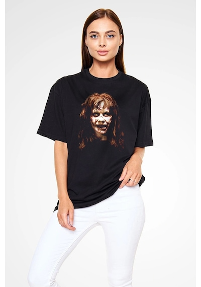 Adrift Ko Buta The Exorcist Siyah Unisex Oversize Tişört Os13198 Siyah