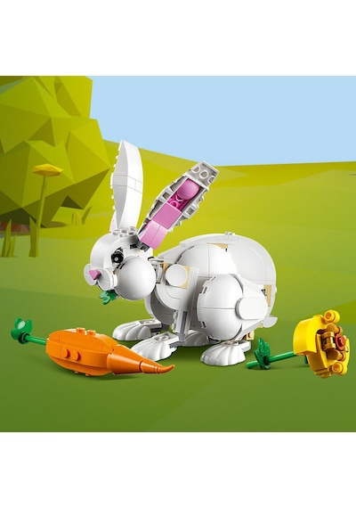 LEGO® Creator 31133 3’ü 1 Arada Beyaz Tavşan 258 Parça