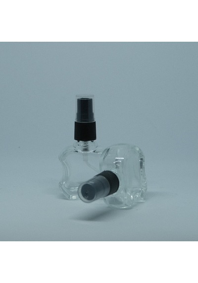 Boş Parfüm ve Kolonya Şişesi 10 ML 10 Adet Boş Cam Siyah Sprey Şişe