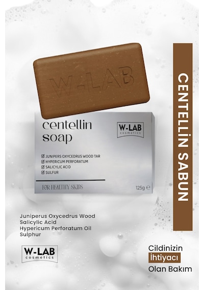 W-Lab Cosmetics Centellin Sabun 125 Gr
