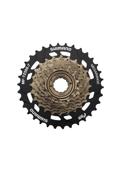 Shimano Mf-tz500 Megarange Vidalı Ruble 7s 14-34t Çok Renkli