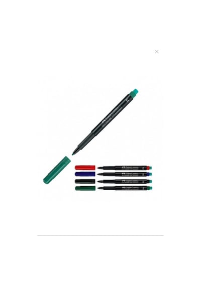 Multimark Permanent Asetat Kalemi 1.0 M 4 Renk Karışık