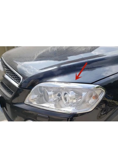 Chavrolet Captiva 2006 2010 Far Çerçevesi Abs Krom 2 Prç