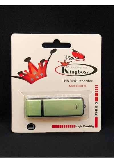Kingboss Sensörlü Usb Ses Cihazı 16 Gb Dahili Hafıza Yeşil Sku: Smgstkb3af15fc50