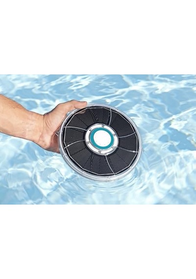 Floatbright Havuz Fıskiyesi, Güneş Enerjisiyle Çalışan Led Işık, Çap 19,5 X 18,2 X 6,8 Cm, Ip67, 7 Renkli, 9