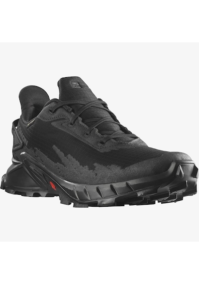 Salomon Alphacross 4 Gore-Tex Erkek Patika Koşu Ayakkabısı Siyah