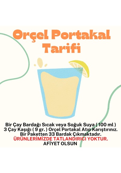 Orçel MuzluSüt 200 G + Kivi 300 G+ Portakal 300 G Aromalı Oralet