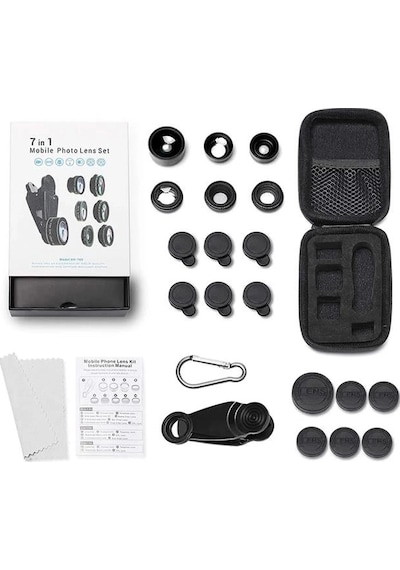 Powermaster Pm-25951 Telefon Kamera 6lı Set Lens Kiti Çok Renkli
