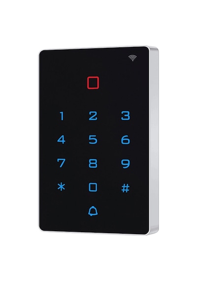 Sr-219 Mf-w Tuya Wifi Mifare Kart Şifre Okuyucu Ip68 Dokunmatik Tuş Takımlı 13.56 Mhz Geçiş Kontrol Cihazı 1 Adet