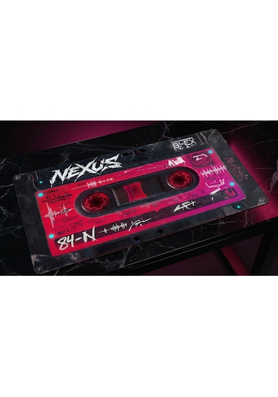 Oryn Cassette / Edition 90x40cm Gaming Mousepad - 3mm Kalınlık Kırmızı
