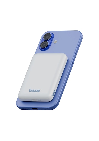 Energea X Bazic Gopower Snap 5k 3in1 5.000 Mah 20w Pd Kablolu Ve 15w Kablosuz Hızlı Şarj Magsafe Powerbank - Beyaz Beyaz