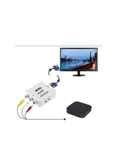 Av Çevirici - S-Link - Sl-Av315 - Av Giriş - Vga Çıkış
