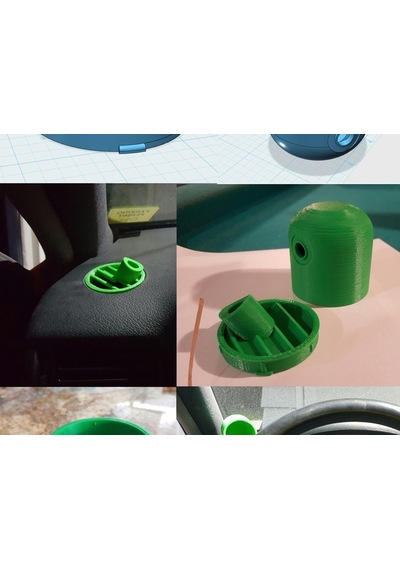 Audi B5 S4 Ve A4 İçin 52mm Havalandırma Yuvası Community Project Ver 0.2