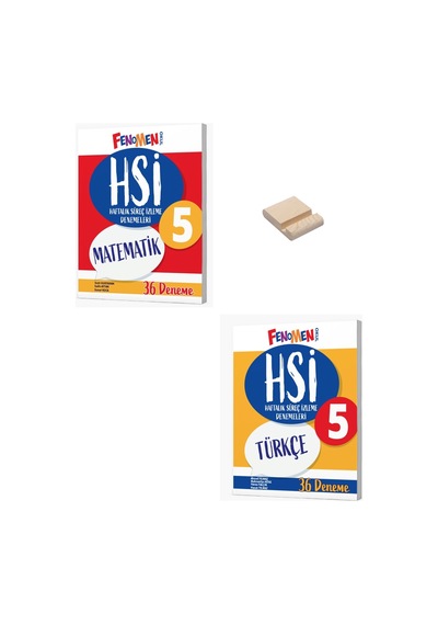 Fenomen 5. Sınıf Matematik Ve Türkçe Haftalık Süreç İzleme Denemeleri + Telefon Standı