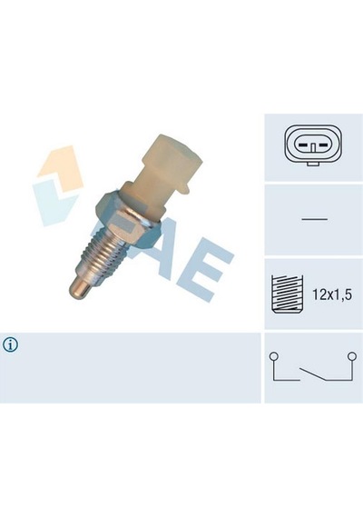 FAE GERİ VİTES MÜŞÜRÜ (2 FİŞ SOKETLİ) (M12 X 1.5) FIAT-OPEL