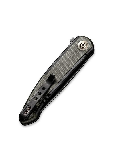 We Knife Smooth Sentinel Titanium Green Micarta Kamp Çakı Yeşil