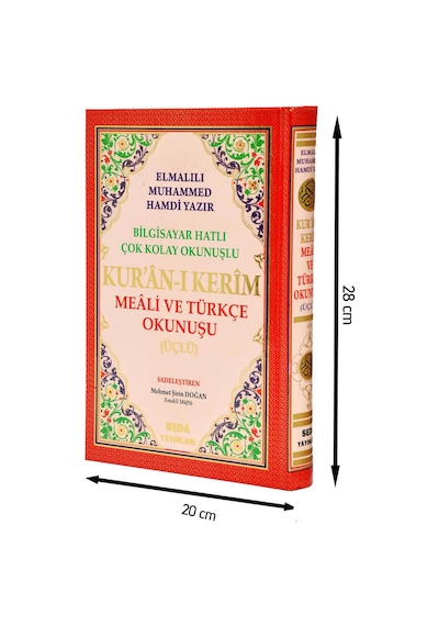 Arapça Türkçe Okunuşlu Ve Mealli Kuranı Kerim - Üçlü Kuran - Rah
