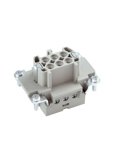 Mete Enerji 6x16a. Priz Çekirdek Montajlı 29120
