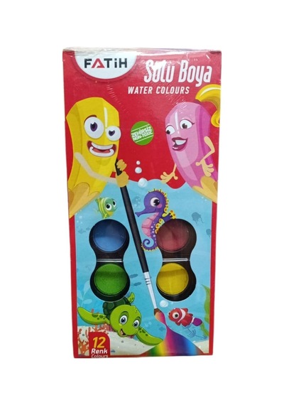 Fatih Suluboya 12 Renk 50040 24 Renkli