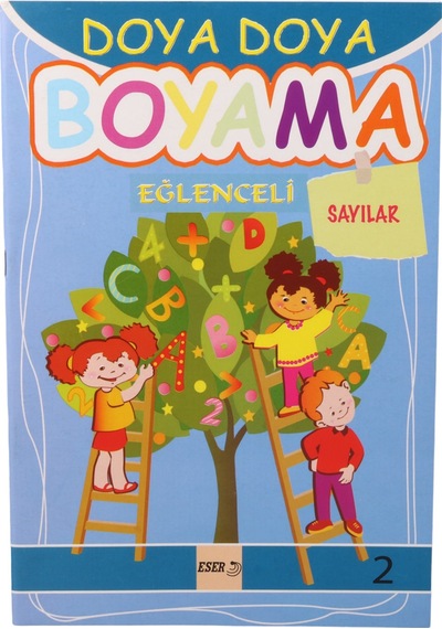 Eğitici Çocuk Boyama Kitapları 4'lü Set