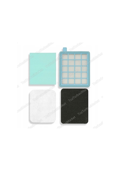 Phılıps Uyumlu Fc 9323 Powerpro Compact Hepa Filtre Seti 2 Kutu (380960120)