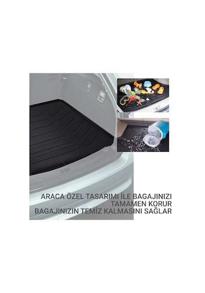 Rizline Ford Mondeo 2015 Sonrası 3D Bagaj Havuzu