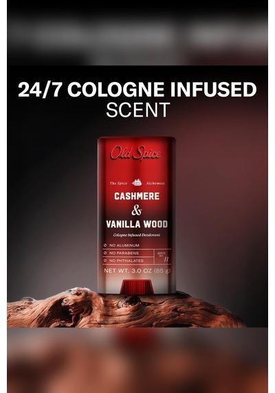 Old Spice Cashmere & Vanilla Wood Alüminyumsuz Stick Deodorant 85gr
