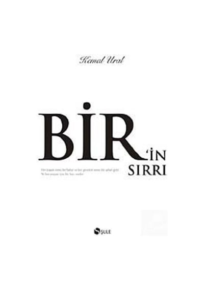 Bir'in Sırrı  - Kemal Ural  - Şule Yayınları