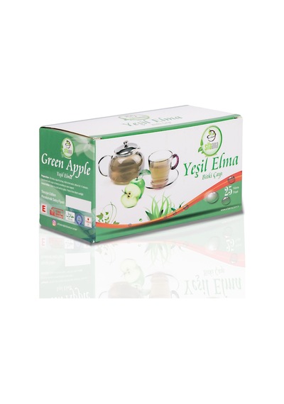 Yeşil Elma Çayı 25'li Süzen Poşet