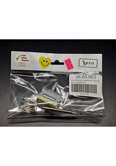 Ego 55.17012.020 30-90 C Monofaze Termostat