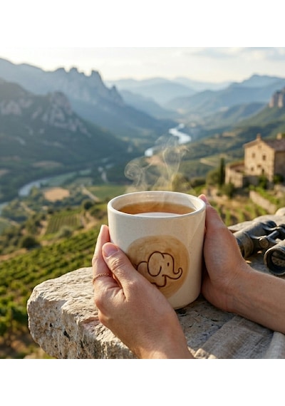 Nomad Elephant Kupa Çok Renkli