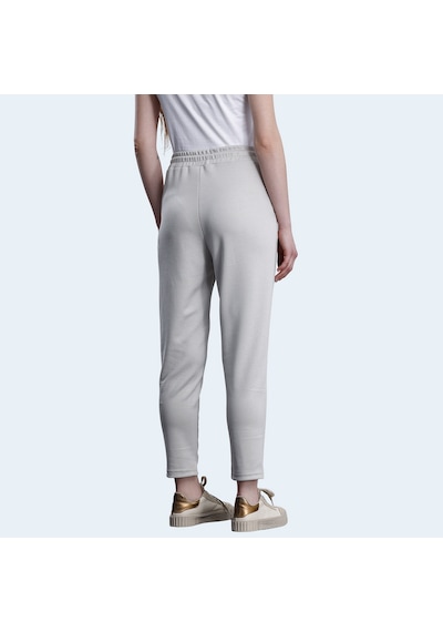 Slazenger KORBIN Kadın Cepli Dar Paça Taş Gri Eşofman Altı