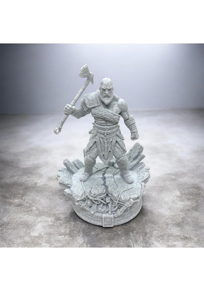 Kratos 3d Figür