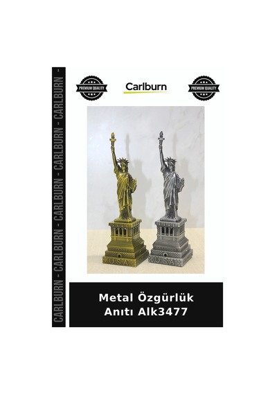 Özel Üretim Hediyelik Dekoratif Masaüstü Hatıra Koleksiyon Metal Özgürlük Anıtı Alk3477