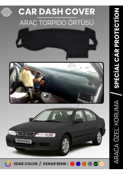 Nissan Primera P11 1996-2000 Torpido Örtüsü Premium Kalite Torpido Koruma Araca Özel Uv Koruma - 234 Stiloto